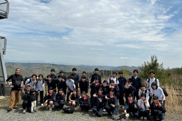 林野高校　上山フィールドワーク